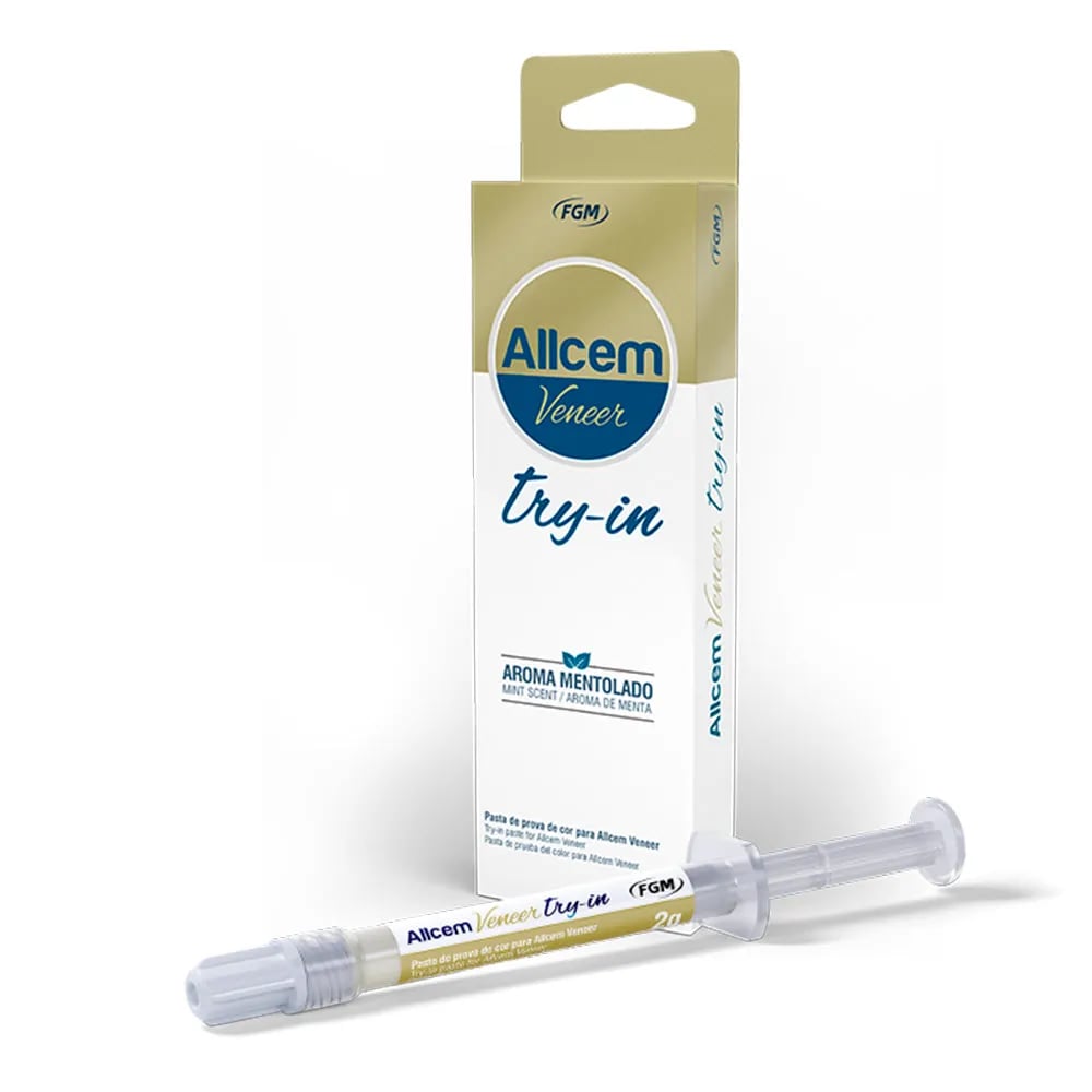 Allcem Veneer Try-In Opaque White Syringe