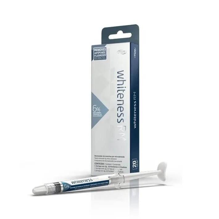 Whiteness RM, Enamel Stain Remover, 6% HA Syringe