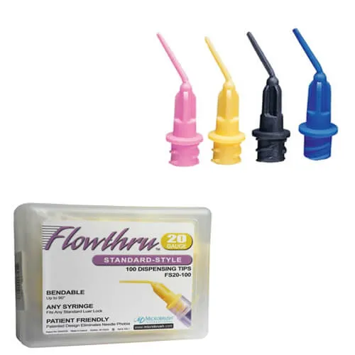 رأس توزيع Flowthru، نمط قياسي، قياس 25، أزرق