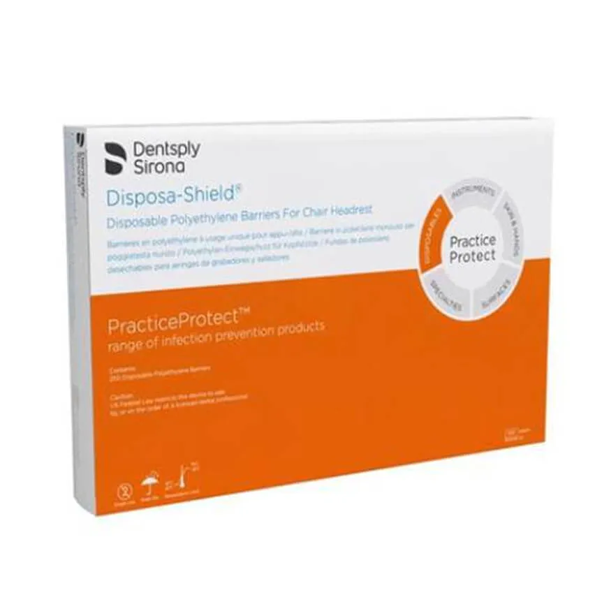 غطاء مسند الرأس Disposa-Shield، PK/250