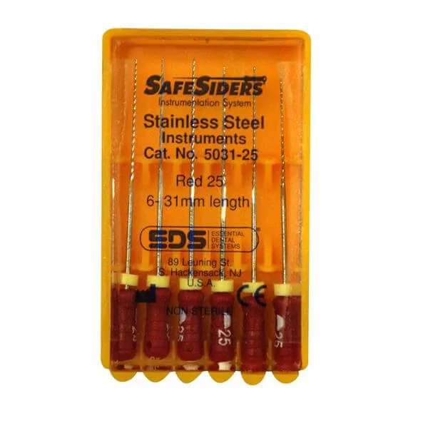 SafeSiders Nickel-Titanium Refill (Brown, 21mm Length), #08