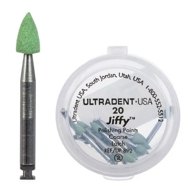 نقاط تلميع Jiffy للكومبوزيت، خشن، PK/20
