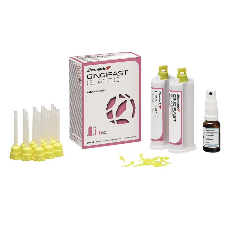 Gingifast Elastic، لإعادة إنتاج اللثة، 50ml، PK/2