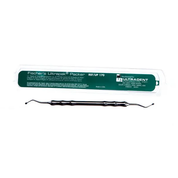 Fischers Ultrapak Packer, Thin Edges and Fine Serrations, 90° Regular