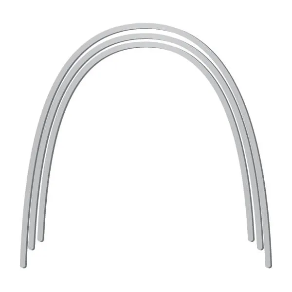 Copper NiTi Thermal Archwire, 018x025, Universal