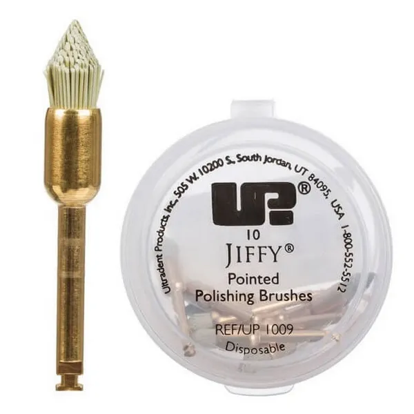 فرش تلميع الكومبوزيت Jiffy، مدببة
