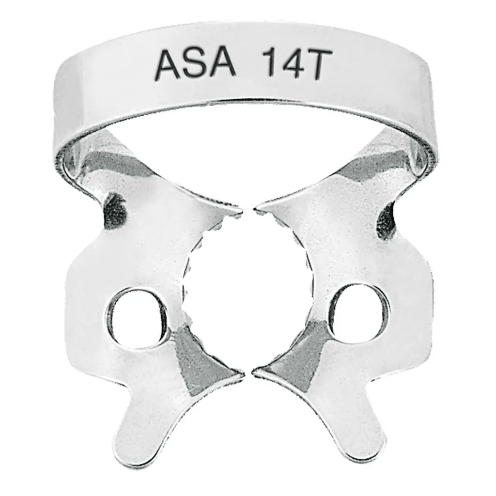 Rubber Dam Clamp Winged Fig. 14T