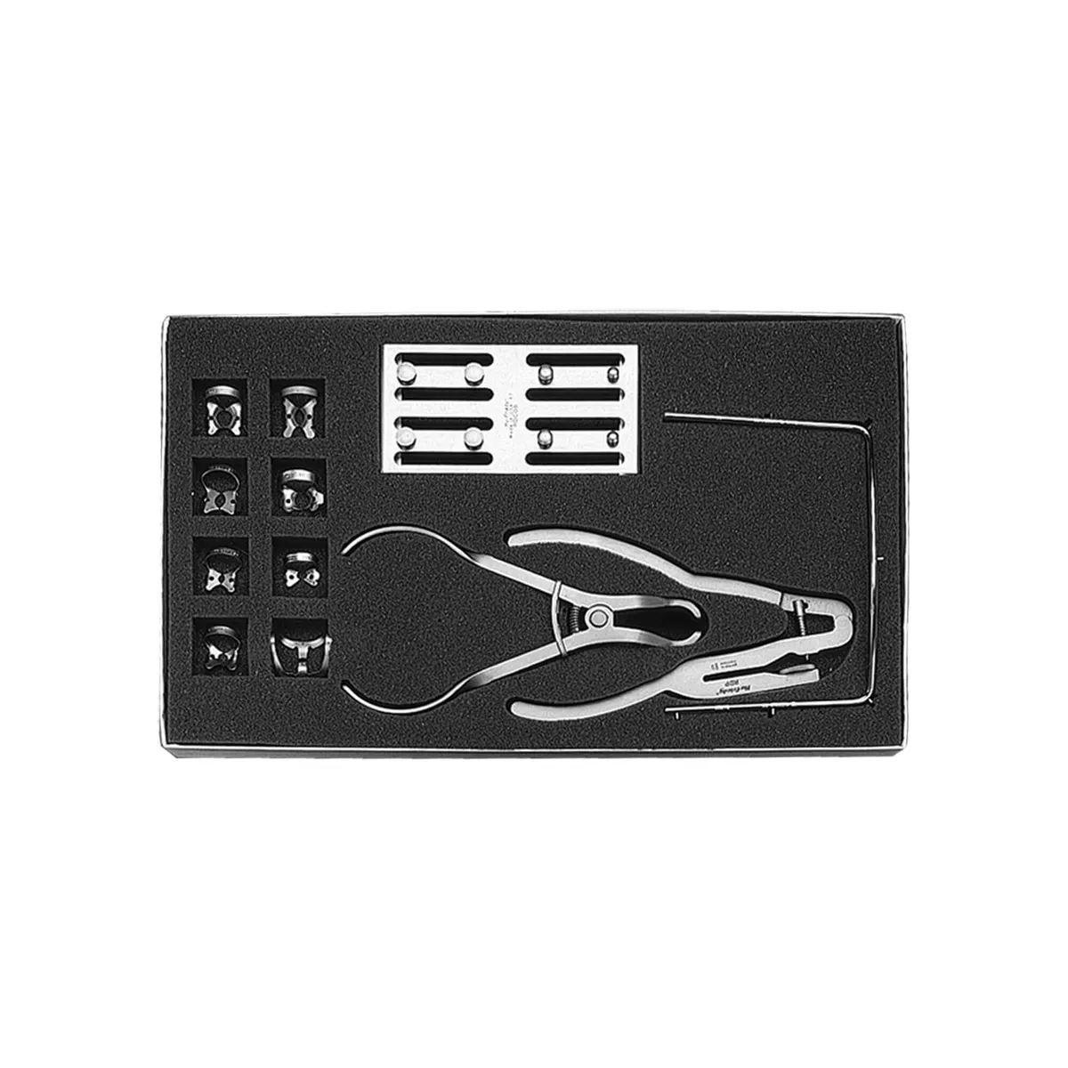 Rubber Dam Kit, 8 Clamps and Accessories