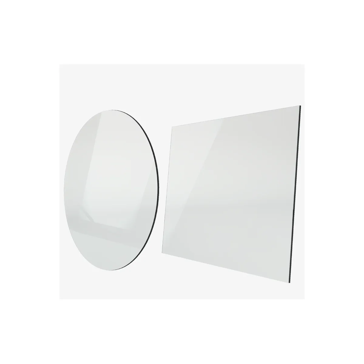 BioArt شرائح ناعمة، مربعة، قطر 125mm، سمك 1.0mm، PK/200