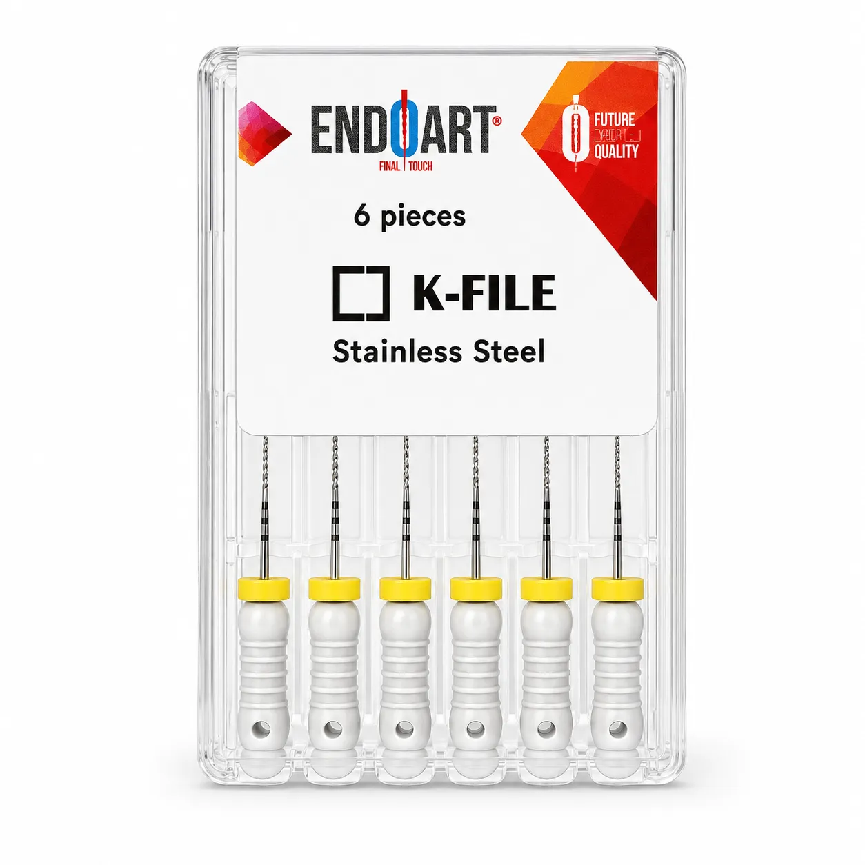 Endo Art K مبرد حجم 35 31mm (عبوة 6)