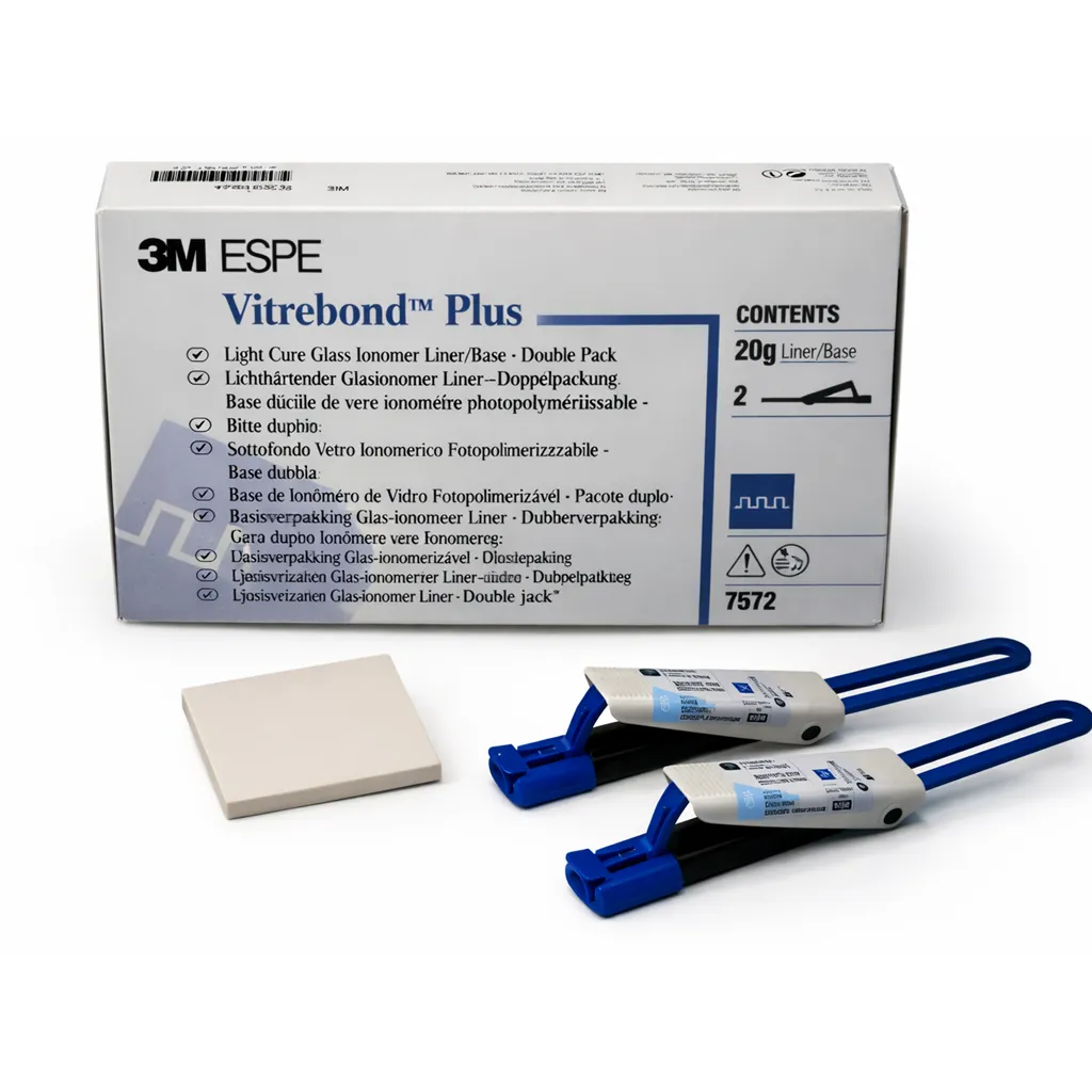 3M Vitrebond Plus معالج بالضوء زجاج أيونومر بطانة/قاعدة عبوة مزدوجة 7572