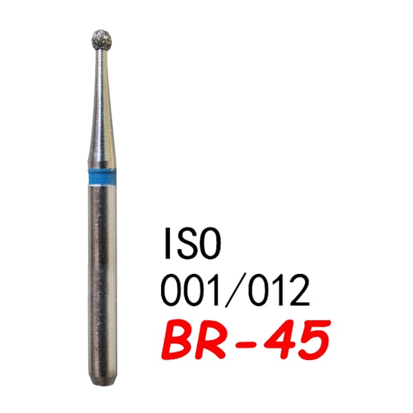 نهاية كروية BR-45، خشونة قياسية، 001/010