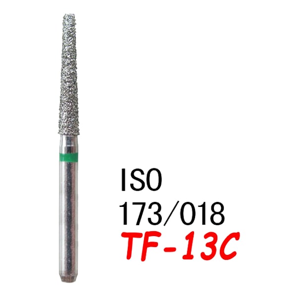 Straight Taper Flat End TF-13C, Coarse Grit, 173/019