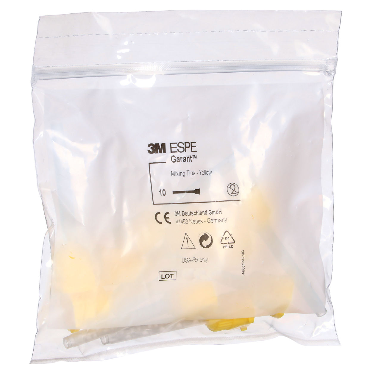 3M Garant رؤوس خلط صفراء عبوة إعادة تعبئة 71452