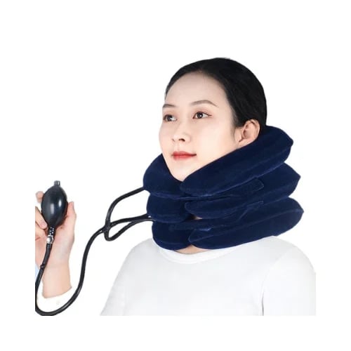 Air Neck Inflatable Cervical Collar, Triple Layer