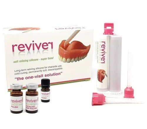 طقم سيليكون Reviver لتبطين أطقم الأسنان