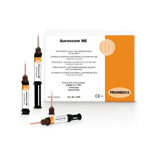 Aureocem NE, Self-adhesive, Luting Cement, White-Opaque, Syringe