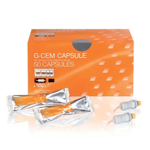 GC G-CEM Self-Adhesive Luting Cement, AO3, Capsules