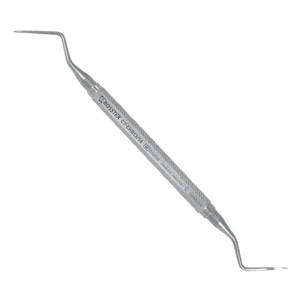 Dental Elevator Heidbrink, Double-Ended Pointed Gouge, 1.5 mm