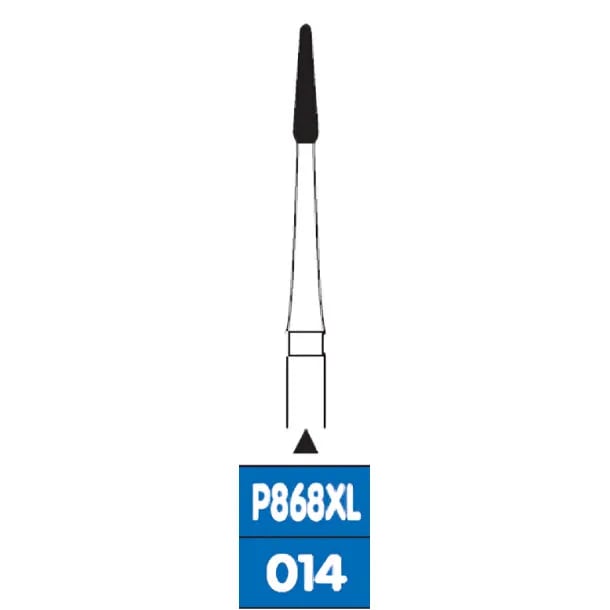 سنابل ألماسية لثوية RA، علامة عمق 868XL، فائقة النعومة، FG-014