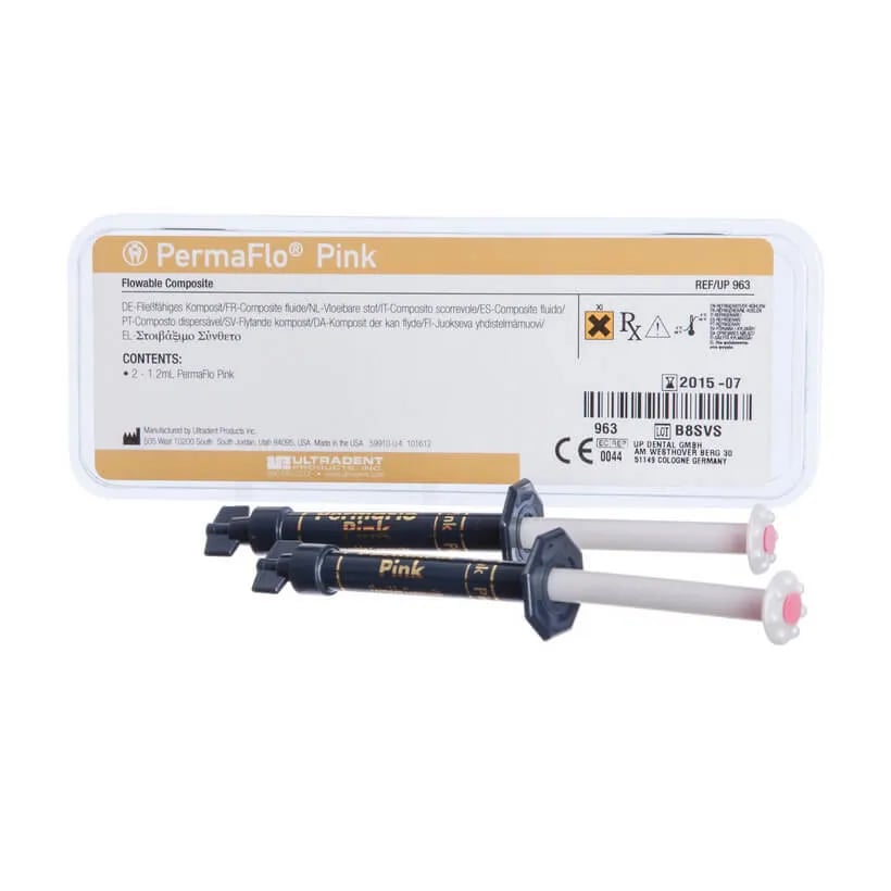 PermaFlo Pink, Flowable Composite, Gingival Graft Alternative