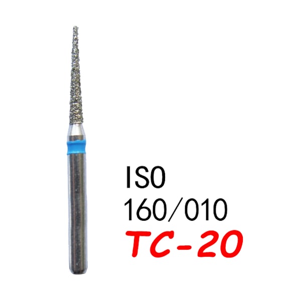 Taper Conical End TC-20, Standard Grit, 165/012