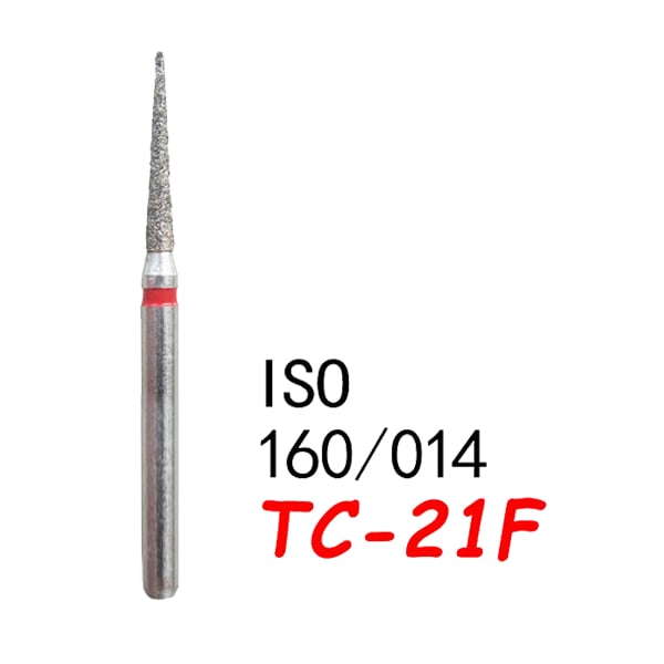 Taper Conical End TC-21F, Fine Grit, 165/013