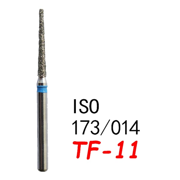 Straight Taper Flat End TF-11, Standard Grit, 173/014