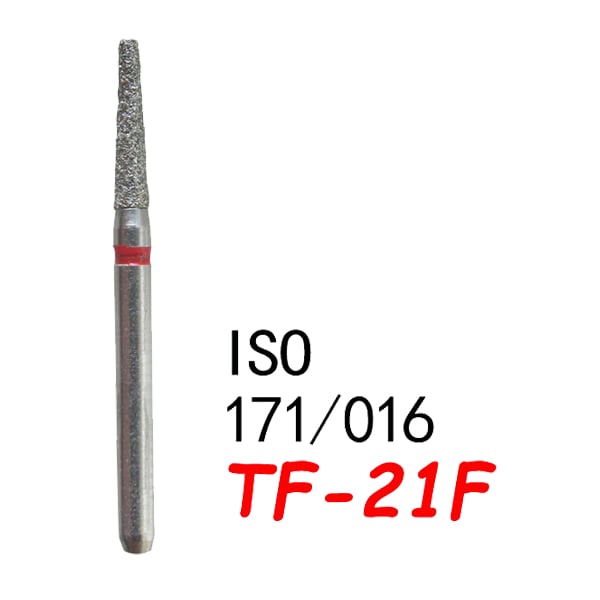 تيبر مستقيم نهاية مسطحة TF-21F، ناعمة، 171/015
