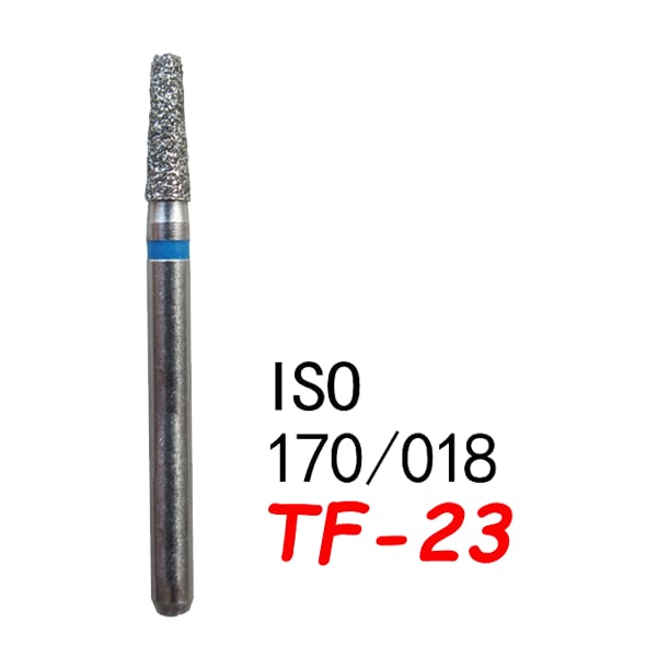 تيبر مستقيم نهاية مسطحة TF-23، قياسية، 170/018