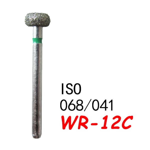 Wheel Rounded Edge WR-12C, Coarse Grit, 068/041