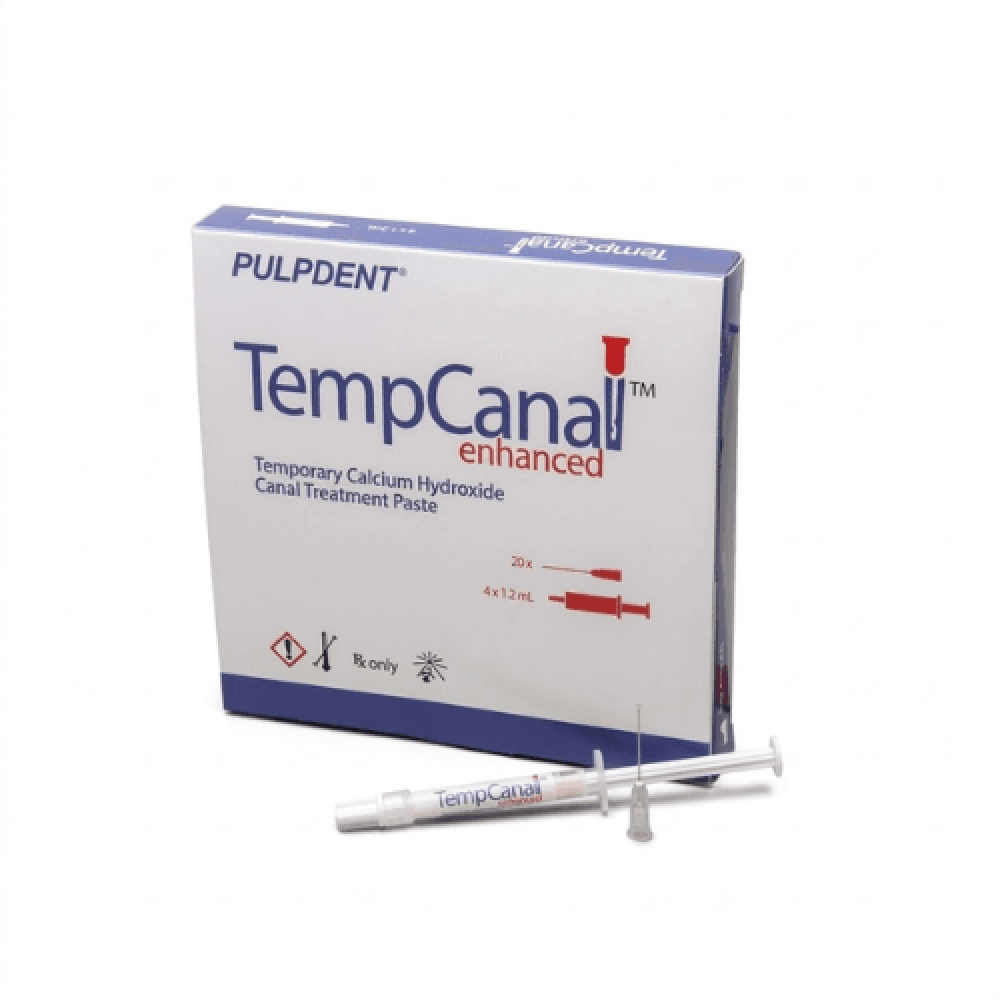TempCanal Enhanced Temporary Calcium Hydroxide Root Canal Treatment Paste, TE4